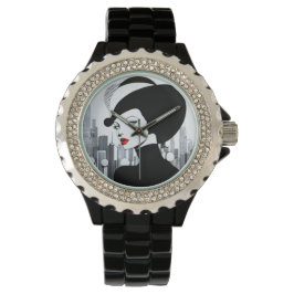 Elegante Uptown Girl New York High Society Armbanduhr