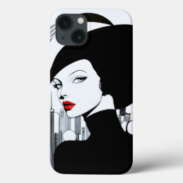 Elegante Uptown Girl New York High Society Case-Mate iPhone Hülle