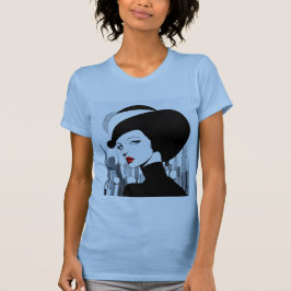 Elegante Uptown Girl New York High Society T-Shirt
