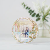 Elegante Urlaubskarte Feiertagskarte (Stehend Vorderseite)