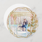 Elegante Urlaubskarte Feiertagskarte (Vorne/Hinten)