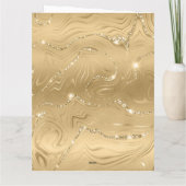 Elegante Valentine, Liebe, Jubiläum Rote Herzen Karte (Rückseite)