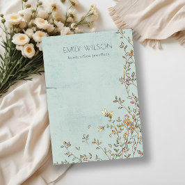 Elegante Valle dusky Visitenkarte