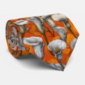 Elegante Vatertagsgeschenke Calla-Lilien Krawatte (Gerollt)