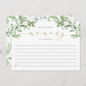 Elegante Vegetation meine Lieblingsgedächtnis der  (Vorne/Hinten)