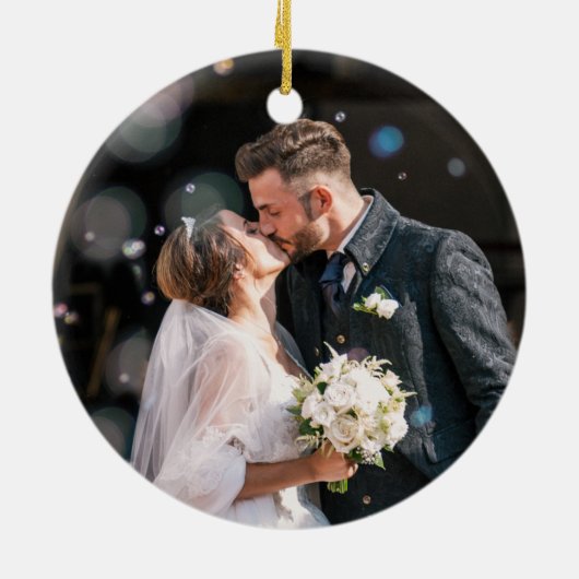 Elegante Verheirateter Grüner Marmor Keramik Ornament (Hinten)