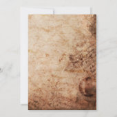 Elegante Verschluss-und Einladung (Rückseite)