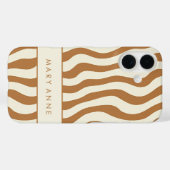 Elegante vertikale Streifen Case-Mate iPhone Hülle (Rückseite (Horizontal))