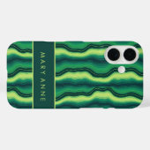 Elegante vertikale Streifen Case-Mate iPhone Hülle (Rückseite (Horizontal))