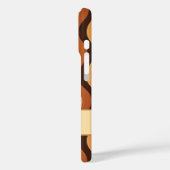 Elegante vertikale Streifen Case-Mate iPhone Hülle (Rückseite / Links)