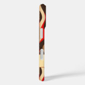 Elegante vertikale Streifen Case-Mate iPhone Hülle (Rückseite / Rechts)