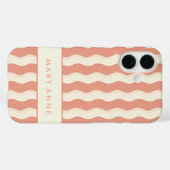 Elegante vertikale Streifen Case-Mate iPhone Hülle (Rückseite (Horizontal))