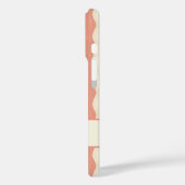 Elegante vertikale Streifen Case-Mate iPhone Hülle (Rückseite / Links)