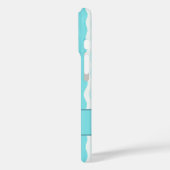 Elegante vertikale Streifen Case-Mate iPhone Hülle (Rückseite / Links)