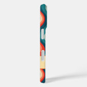 Elegante vertikale Streifen Case-Mate iPhone Hülle (Rückseite / Rechts)