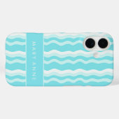 Elegante vertikale Streifen Case-Mate iPhone Hülle (Rückseite (Horizontal))