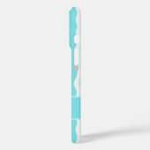 Elegante vertikale Streifen Case-Mate iPhone Hülle (Rückseite / Links)