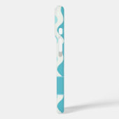 Elegante vertikale Streifen Case-Mate iPhone Hülle (Rückseite / Links)