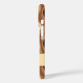 Elegante vertikale Streifen Case-Mate iPhone Hülle (Rückseite / Links)