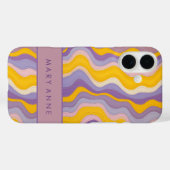 Elegante vertikale Streifen Case-Mate iPhone Hülle (Rückseite (Horizontal))