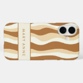 Elegante vertikale Streifen Case-Mate iPhone Hülle (Rückseite (Horizontal))