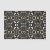 Elegante Verzierte Imitate Goldene Damaskus auf sc Seidenpapier (Vorderseite)