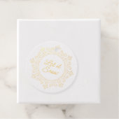 Elegante Verzierte Schneeflocke | Lass es schneien Geschenkanhänger (Mit Box)