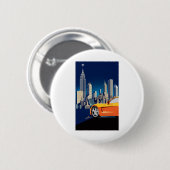 ELEGANTE VETTE AUTOMOBILE ART BUTTON (Vorne & Hinten)