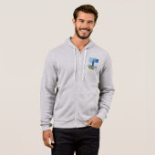 ELEGANTE VETTE AUTOMOBILE ART HOODIE (Vorne ganz)