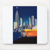 ELEGANTE VETTE AUTOMOBILE ART MOUSEPAD (Vorne)