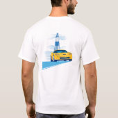 ELEGANTE VETTE AUTOMOBILE ART T-Shirt (Rückseite)