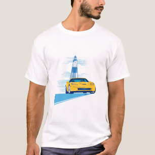 ELEGANTE VETTE AUTOMOBILE ART T-Shirt