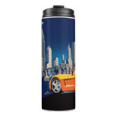 ELEGANTE VETTE AUTOMOBILE ART THERMOSBECHER (Vorderseite)