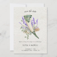 Elegante Viking-Hochzeit Save-the-Date