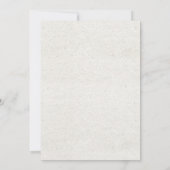 Elegante Viking Wedding Einladung (Rückseite)