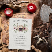 Elegante Viking Wedding Einladung