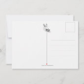 Elegante Viktorianisch Floral Bouquet Geburtstag P Mitteilungskarte (Rückseite)