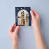 Elegante Viktorianische blaue Hochzeit für die Mar Flyer (Gruppe)