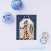 Elegante Viktorianische blaue Hochzeit für die Mar Flyer (Einzeln)