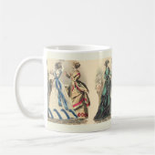 Elegante viktorianische Damen Kaffeetasse (Links)