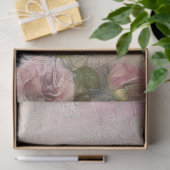 Elegante Viktorianische Era Lady Lavender Rose & S Seidenpapier (Geschenk)