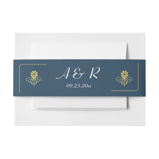 Elegante Viktorianische Hochzeit Einladungsbanderole (Vorderseite Beispiel)