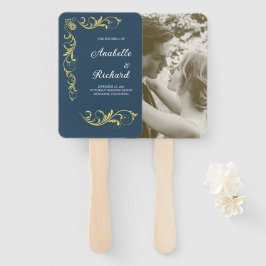 Elegante Viktorianische Hochzeit Fächer