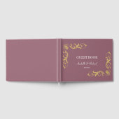 Elegante Viktorianische Hochzeit Gästebuch (Voll)