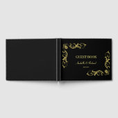 Elegante Viktorianische Hochzeit Gästebuch (Voll)