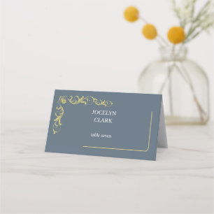 Elegante Viktorianische Hochzeiten Platzkarten