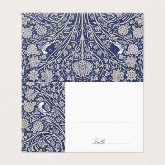 Elegante Viktorianische Hochzeitsgesellschaft (Außenseite Aufgefaltet)