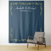 Elegante Viktorianische Hochzeitskabine Wandteppich (Beispiel)