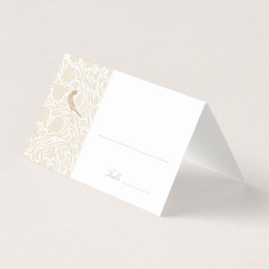 Elegante Viktorianische Hochzeitsstimmung Platzkar (Vorderseite)