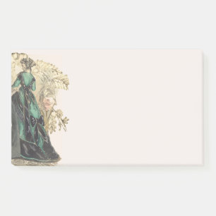 Elegante Viktorianische Ladys Fashions Post-it Klebezettel